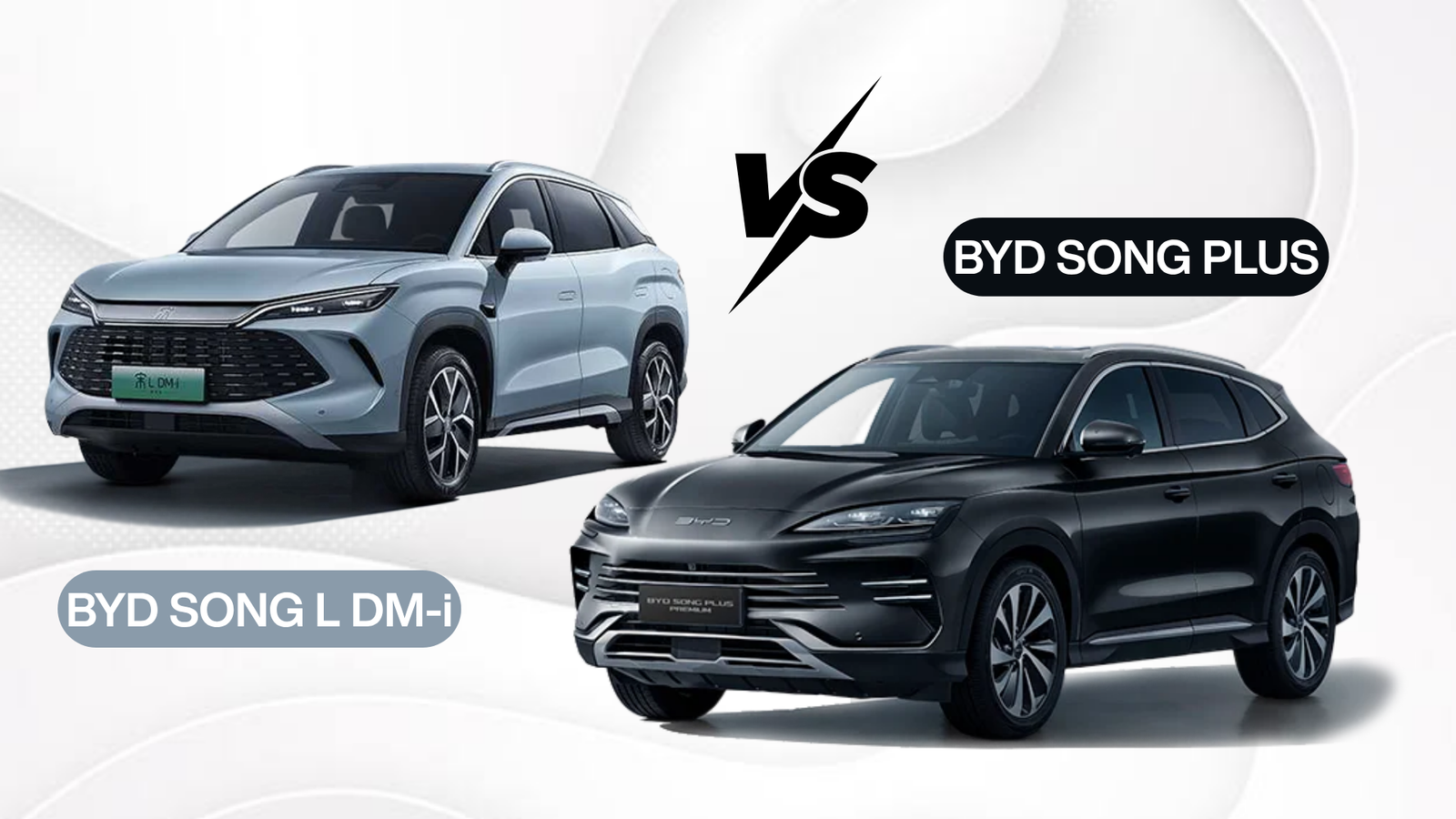 Porównanie BYD Song Plus i BYD Song L DM-i – czym się różnią?